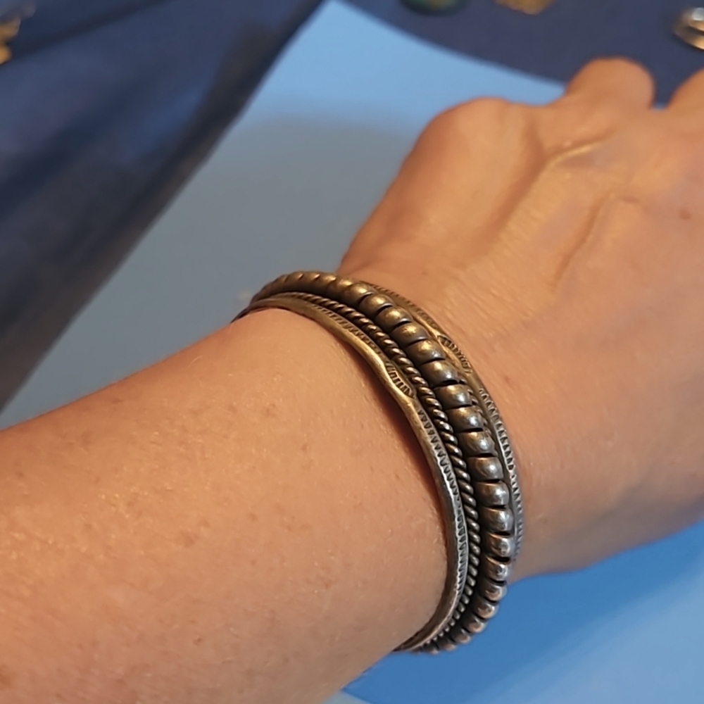 Mexican silver bracelet